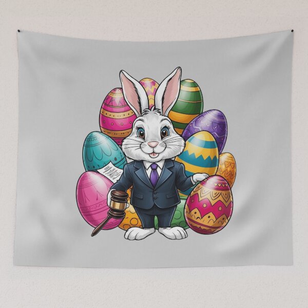 Item preview, Lawyer easter bunny designed and sold by Nature's Palette.