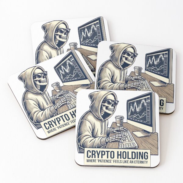 Item preview, Crypto Holding - Patience Feels Like an Eternity designed and sold by krisssuarez.