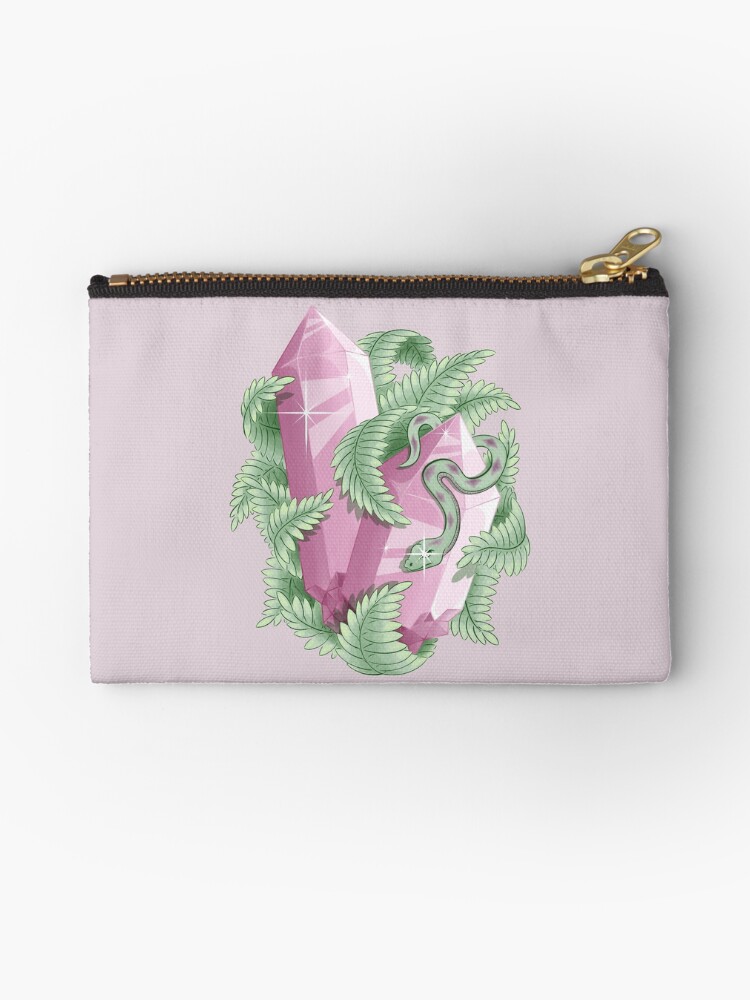 Thumbnail 1 of 4, Zipper Pouch, Color Crystal designed and sold by MoxMoon.