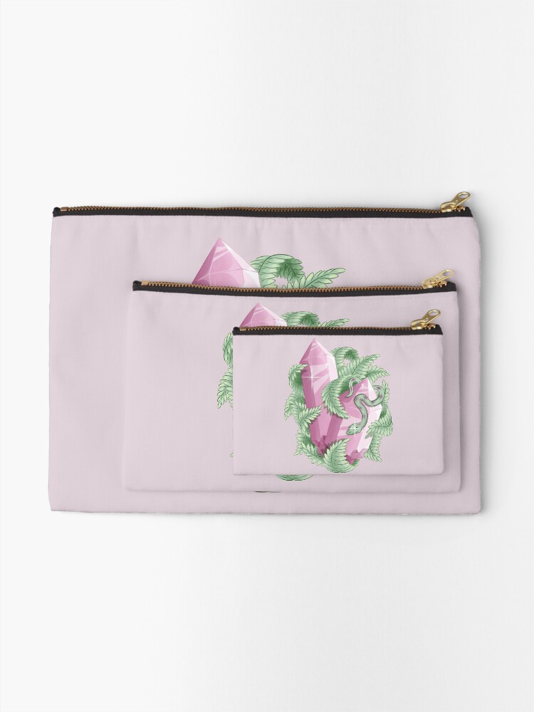 Thumbnail 2 of 4, Zipper Pouch, Color Crystal designed and sold by MoxMoon.