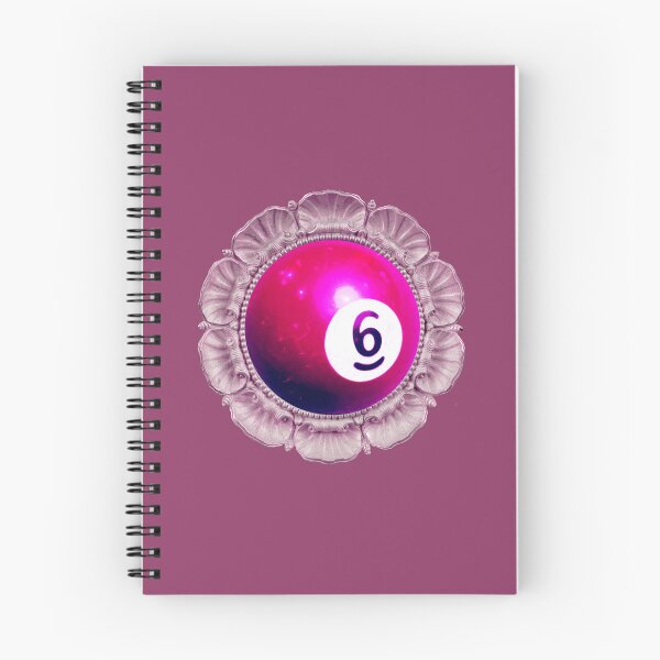 Item preview, Oddcore Snooker Ball, Lucky number 6 designed and sold by suekieper.