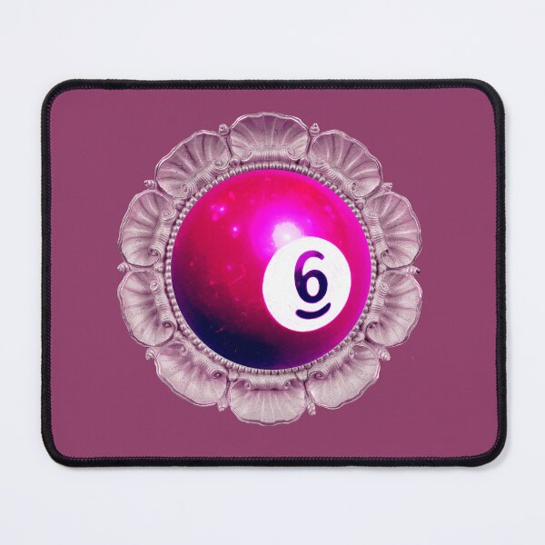 Item preview, Oddcore Snooker Ball, Lucky number 6 designed and sold by suekieper.