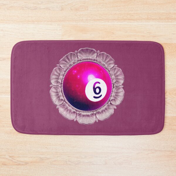 Item preview, Oddcore Snooker Ball, Lucky number 6 designed and sold by suekieper.