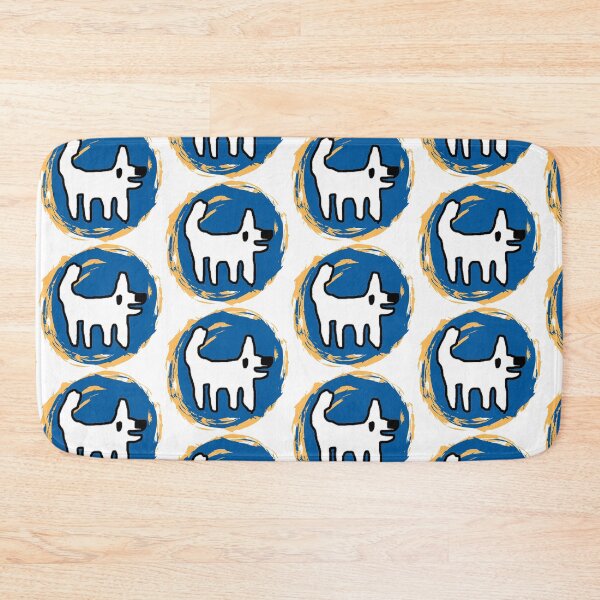 Item preview, Crappy Dog swirly sticker - simple fun designed and sold by TheRubberOnion.