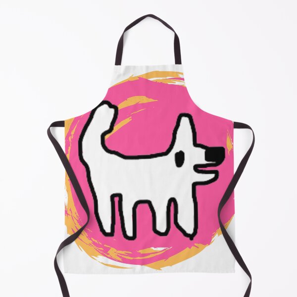 Item preview, Crappy Dog swirly sticker - simple fun designed and sold by TheRubberOnion.