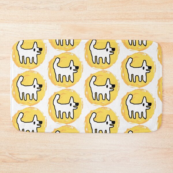 Item preview, Crappy Dog swirly sticker - simple fun designed and sold by TheRubberOnion.