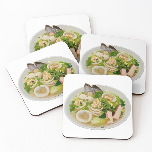 Item preview, Hakka’s Signature Seafood Noodle Soup at Bang Bang Oriental designed and sold by Sibyl-Arts.