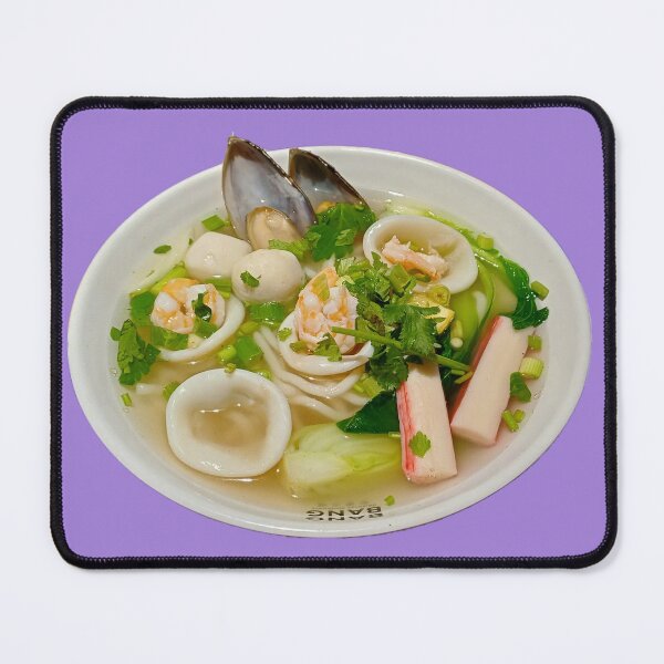 Item preview, Hakka’s Signature Seafood Noodle Soup at Bang Bang Oriental designed and sold by Sibyl-Arts.