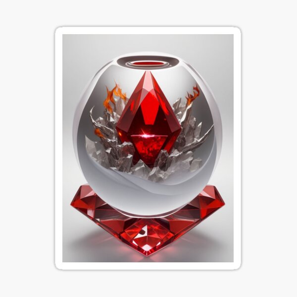 Item preview, Gemstone in an Artistic Glass Ball 1 designed and sold by MrCreator1997.