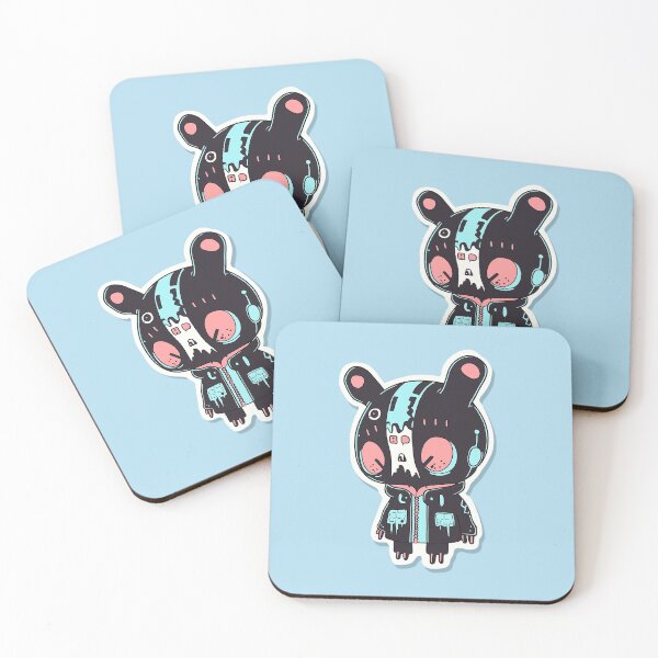 Item preview, Cute Chibi kawaii Robot Bunny designed and sold by blackdogshop.