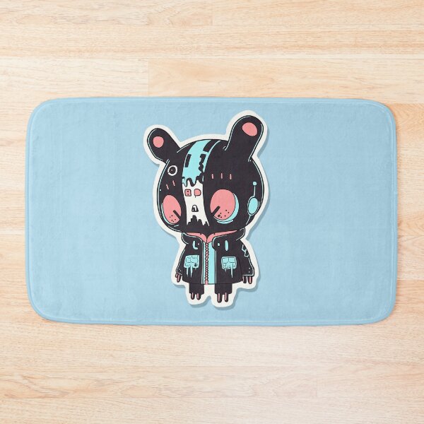 Item preview, Cute Chibi kawaii Robot Bunny designed and sold by blackdogshop.