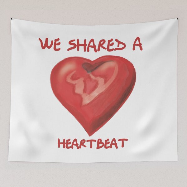 Item preview, We shared a heartbeat designed and sold by WordyDreams.
