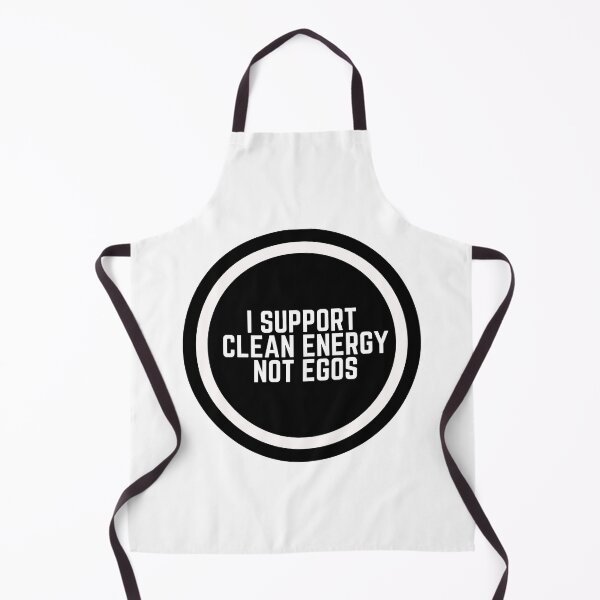 Item preview, I Support Clean Energy Not Egos designed and sold by CharmStudio.