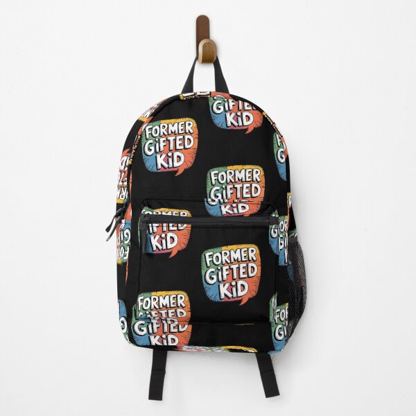 Item preview, "Former Gifted Kid" Colorful Design | Funny Burnout & Neurodivergent Humor designed and sold by MillennialVibe.