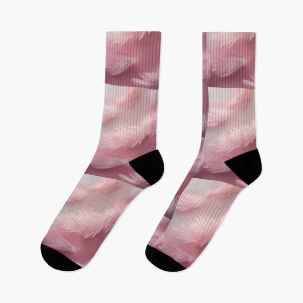 Item preview, Abstract Gradient Pink Pattern with Feathers  designed and sold by silviaol.