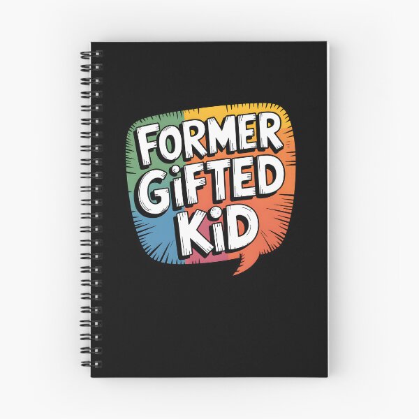 Item preview, "Former Gifted Kid" Colorful Design | Funny Burnout & Neurodivergent Humor designed and sold by MillennialVibe.