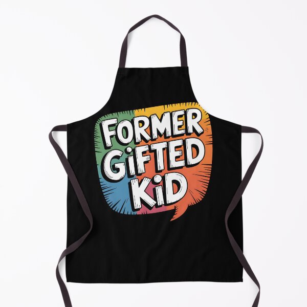 Item preview, "Former Gifted Kid" Colorful Design | Funny Burnout & Neurodivergent Humor designed and sold by MillennialVibe.