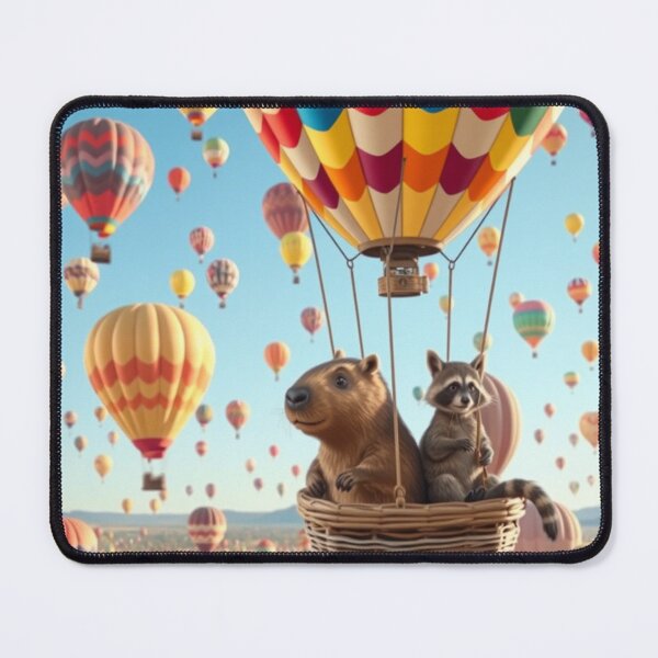 Item preview, Capybara Balloon Race designed and sold by Teixeira224.