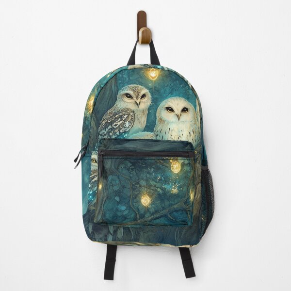 Item preview, The Silent Watchers: Owls of the Starlit Canopy designed and sold by SporeandCanvas.