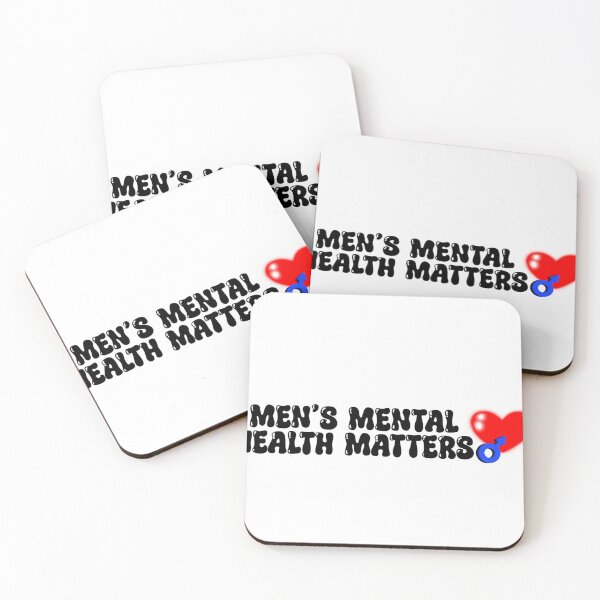 Item preview, La salud mental de los hombres es importante - Negro designed and sold by LaurenEhretArt.