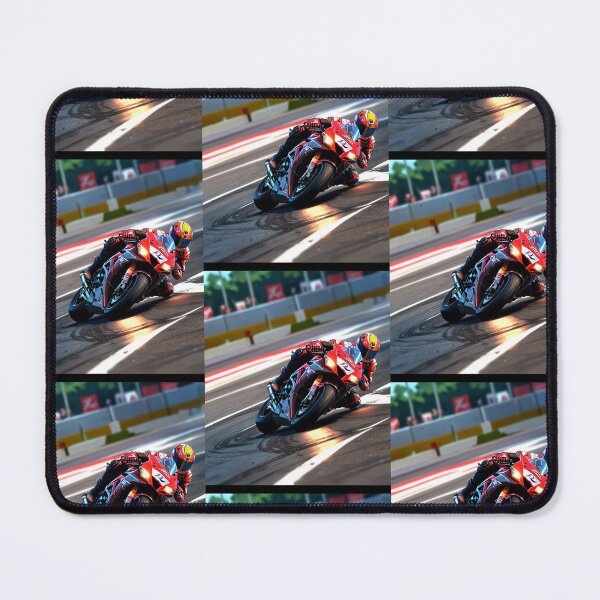 Item preview, Kneedrag Sportbike Racetrack Grid Racing Graphic Rider Shot designed and sold by Moto Graphix.