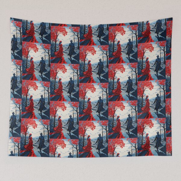 Item preview, Transcendental Meeting in Scarlet and Shadow designed and sold by KilianSzmid.