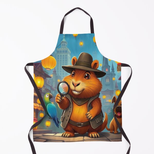 Item preview, Detective Capybara designed and sold by Teixeira224.