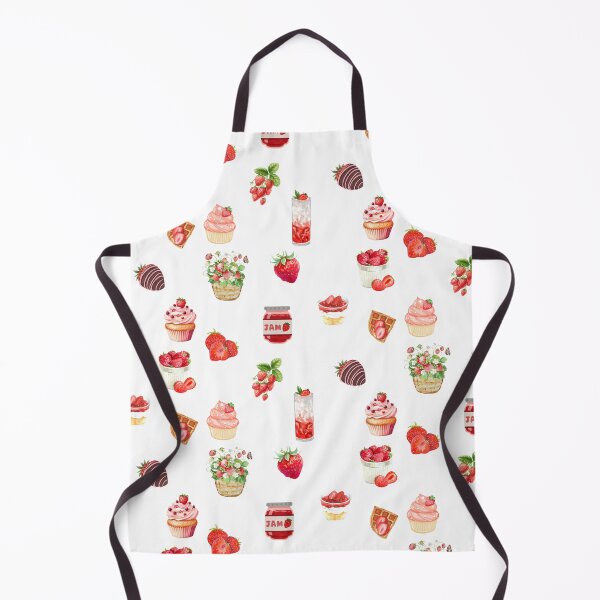Item preview, Watercolor Strawberry Lover Collage  designed and sold by silviaol.