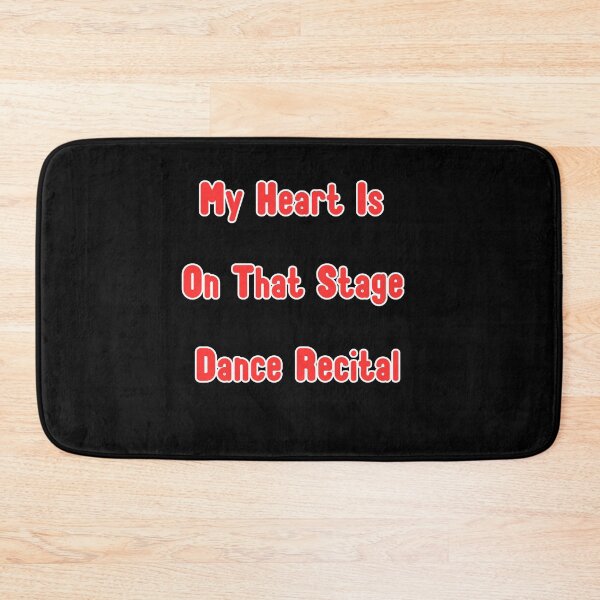 Item preview, My Heart Is On That Stage Dance Recital funny gifts for friends of dancers designed and sold by crazygingercat.