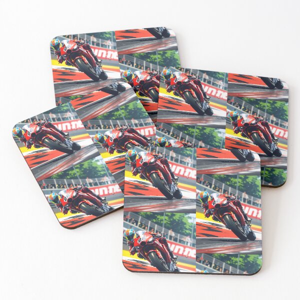 Item preview, Grandstand Superbike Racetrack Grid Racing Graphic Rider Shot  designed and sold by Moto Graphix.