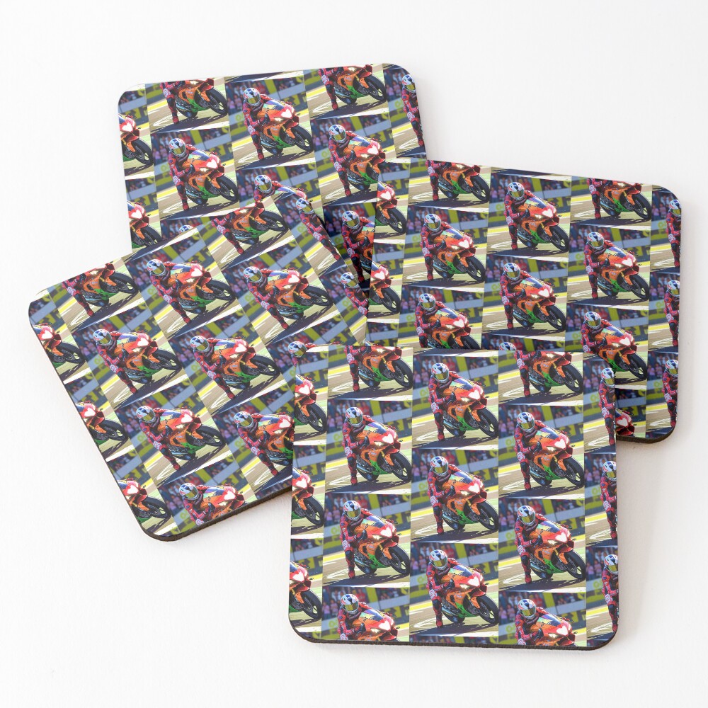 Item preview, Coasters (Set of 4) designed and sold by MotoGraphix.
