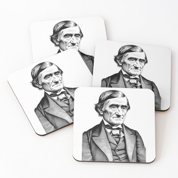 Item preview, Emersonian Spirit Intriguing Portrait of Ralph Waldo Emerson designed and sold by NTGUILTY.