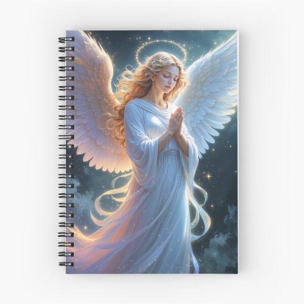 Item preview, Celestial Angel with Golden Wings designed and sold by Victoria Riabov.