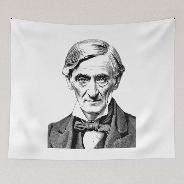 Item preview, Portrait of American Thought Ralph Waldo Emerson  designed and sold by NTGUILTY.