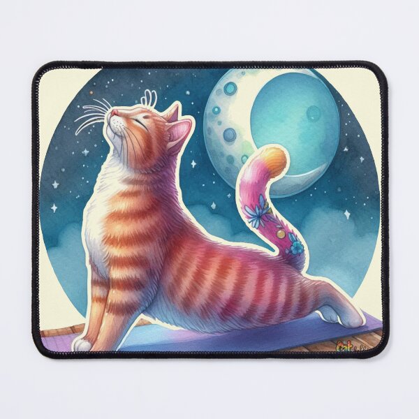 Item preview, Moon Salutation Kitty designed and sold by CAutumnTrapp.