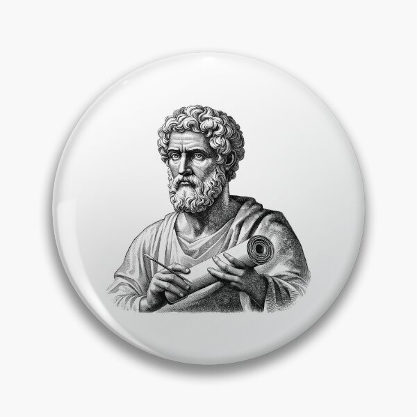 Item preview, Hippocrates Portrait Symbolizes Medical Progress designed and sold by NTGUILTY.
