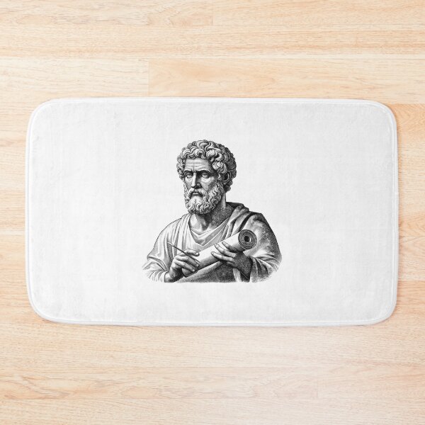 Item preview, Hippocrates Portrait Symbolizes Medical Progress designed and sold by NTGUILTY.