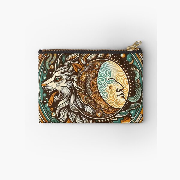 Item preview, Vintage Circular Design with Mythical Symbols and Psychedelic Patterns | Retro and Artistic Style designed and sold by ArteAnimal2020.