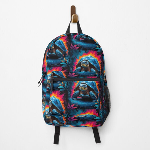 Item preview, Morrocoy in vibrant colors illustration designed and sold by VidyoeDesigns67.