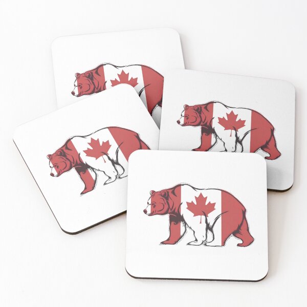 Item preview,  Maple Leaf Patriotic Moose Canadian Flag -  Canada Proud  designed and sold by Smix Pixels.