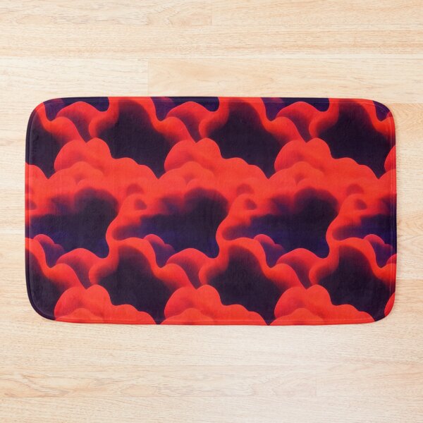 Item preview, Glowing Red Lights Pattern designed and sold by patternicco.