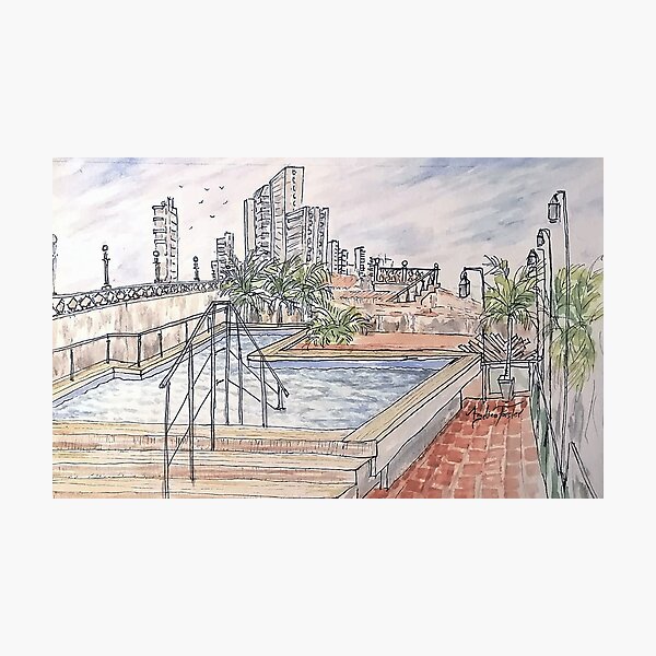 Item preview, Urban Oasis in Cartagena designed and sold by ForsterDesign.