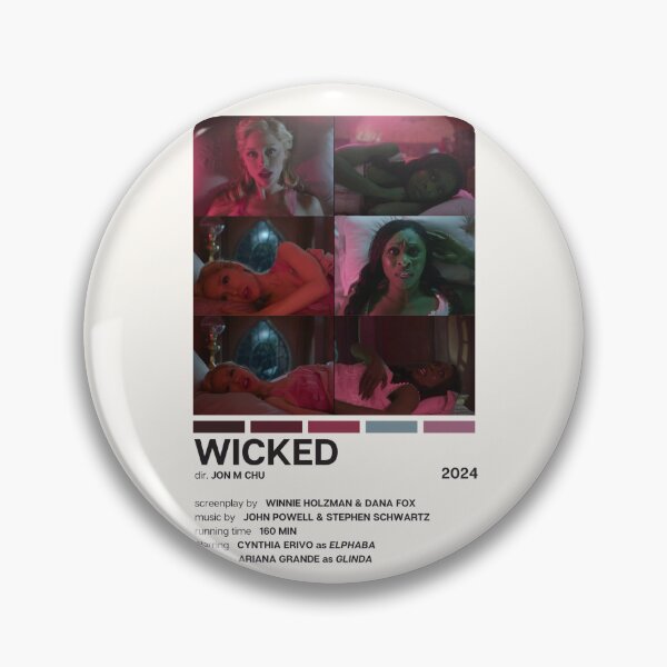 Item preview, Wicked (2024) Movie Poster designed and sold by YellowishCat15.