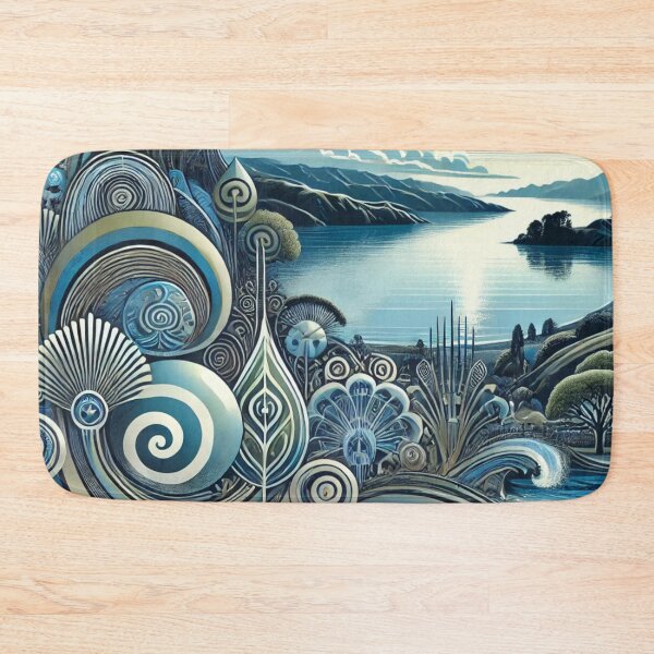 Item preview, Ngāti Mahuta ki Tai Tahāroa – The Spirit of Lake Tahāroa designed and sold by Wiredart.