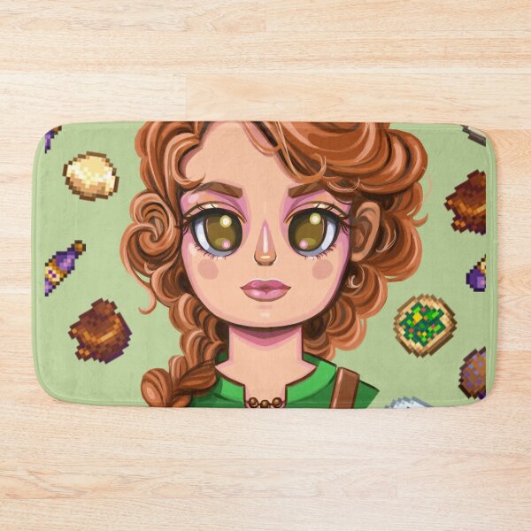 Item preview, Leah Chibi Stardew Valley Fanart with her Favorite GIfts designed and sold by Savi Singh.