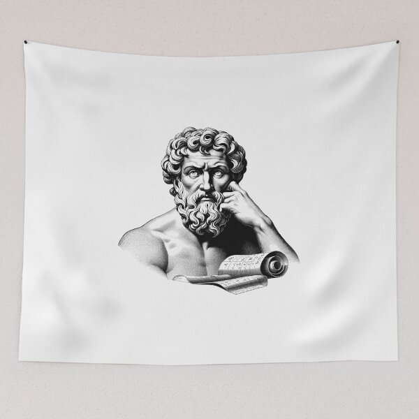 Item preview, Euclid The Father of Geometry in a Timeless Portrait designed and sold by NTGUILTY.