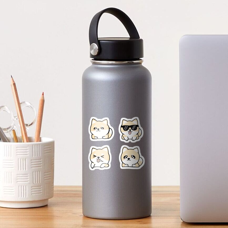Vista previa del artículo con la obra «Pegatina brillante», diseñado y vendido por stickersbyalyx.