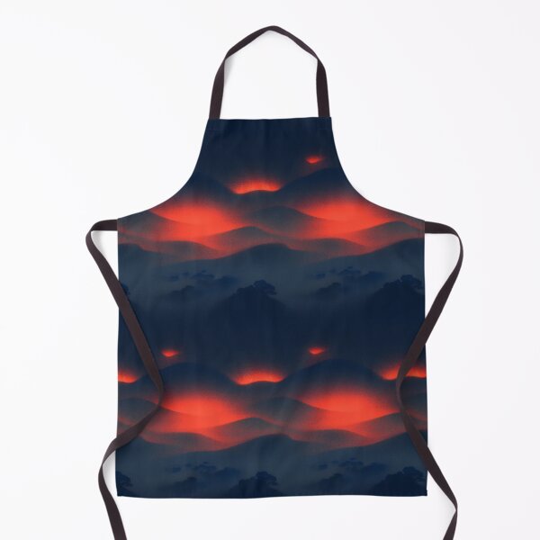 Aperçu de l'œuvre Douce lueur rêveuse sur la brume des montagnes créée et vendue par patternicco.