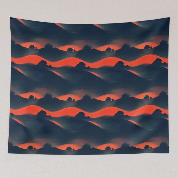 Item preview, Surreal Light in Fantasy Woods Design designed and sold by patternicco.