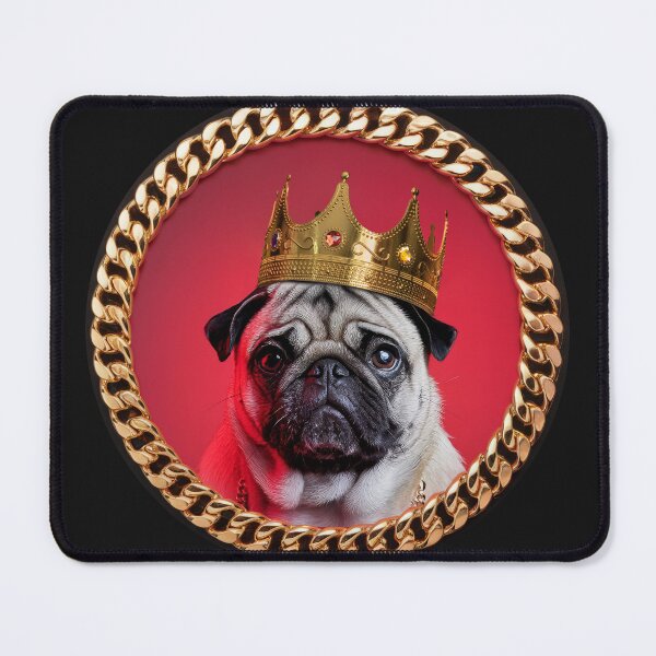 Item preview, Pug "King of New York (KONY)"style designed and sold by matteflor.